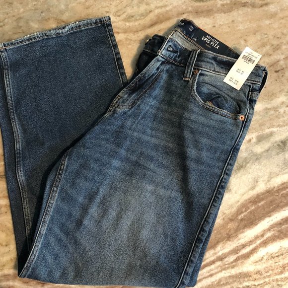 HOLLISTER Epic Flex Baggy Jeans - Mens 31x30 - Picture 7 of 8